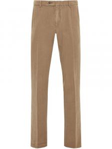 Брюки PT Torino с эластичной талией, коричневый