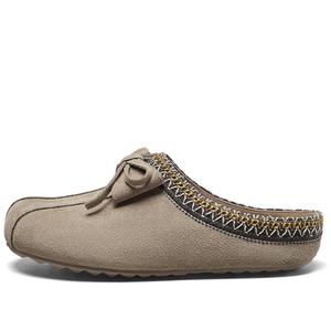 Женские сандалии с закрытым носком, устойчивые к истиранию и резиновой подошвой YEARCON, Khaki