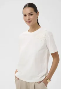 Футболка с принтом karosie Kaffe, Chalk