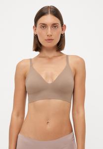 Бюстгальтер Vero Moda VMDITTE 2ND SKIN BRALETTE, Brown Lentil/Brown