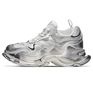 Высокие устойчивые к истиранию легкие нескользящие низкие массивные кроссовки Unisex MRJ, белый