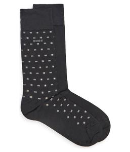 Носки мужские Boss высокие хлопковые 2 пары, серый