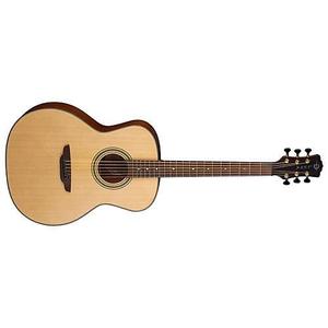 Акустическая гитара Luna Art Recorder All Solid Wood Acoustic Guitar, 21 Frets, C Neck, Rosewood Fretboard, Satin Natural
