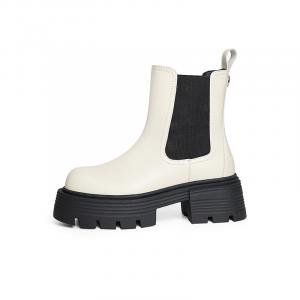 RED DRAGONFLY Челси короткие сапоги 6,3 см женские бежевые, цвет Beige