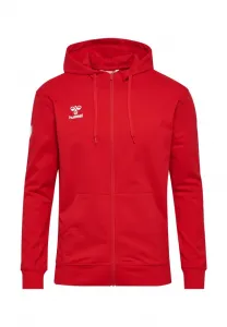 2.0 толстовка с капюшоном и застежкой-молнией в виде шеврона Hummel, True Red