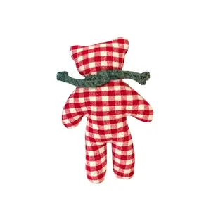 Пледовый шарф медвежонок плюш подвеска 10см высота CHUNTUSHU