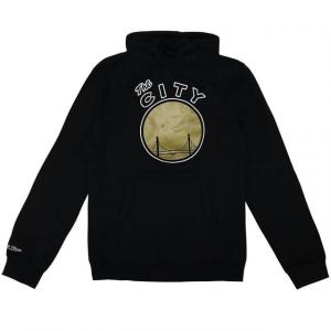 Мужская толстовка Mitchell & Ness Golden State Warriors Mitchell And Ness, черный