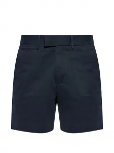 Джинсовые шорты с шлевками для ремня Tom Ford, синий