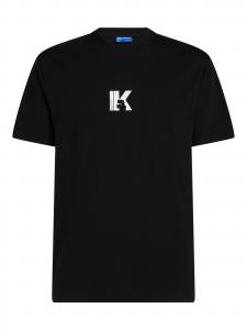KARL LAGERFELD JEANS Футболка в черном цвете