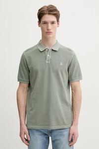 Хлопковая поло Marc O'Polo, зеленый