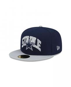 Мужская шляпа X Staple темно-серая Dallas Cowboys Pigeon 59Fifty Fitted Hat New Era