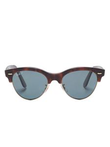 Ray-Ban солнцезащитные очки Clubmaster Way, коричневый