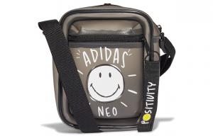 Сумка через плечо унисекс adidas neo, Черный