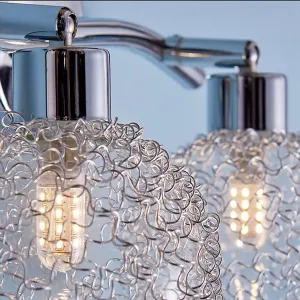 Потолочный светильник LINDBY, серебряный