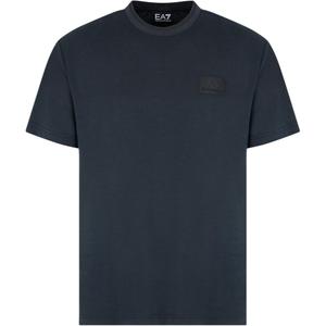 Футболка с нашивкой Ea7 Logo EMPORIO ARMANI, черный