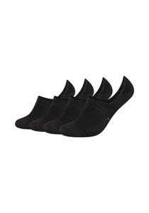 Носки camano Füßlinge 4 шт ca soft, черный