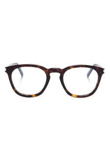 Saint Laurent Eyewear очки SL 28 OPT, коричневый