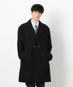 Двусторонний тренч из шерсти Comme Ca Ism, цвет Black