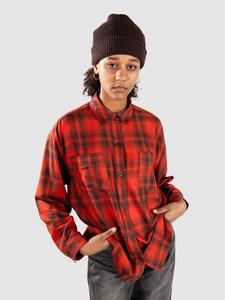Рубашка Empyre Addison Flannel Hemd, red gray
