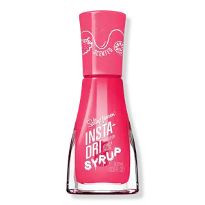Коллекция лаков для ногтей Insta-Dri Syrup Sally Hansen, Pink Pour (jelly-like hot pink)