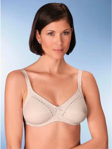 Бюстгальтер без косточек цвета слоновой кости Naturana