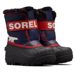 Зимние ботинки Sorel Snow Commander (для маленьких детей), Nocturnal/Sail Red