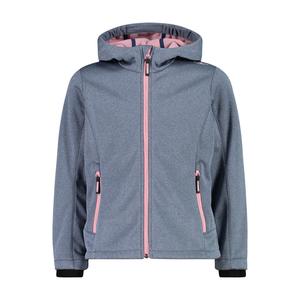 Куртка софтшелл CMP для девочек с фиксированным капюшоном 3A29385N