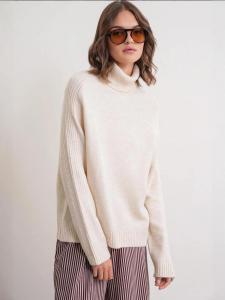 MixRay Свитер в бежевом цвете