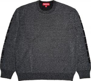 Свитер Supreme Reflective 'Black', черный