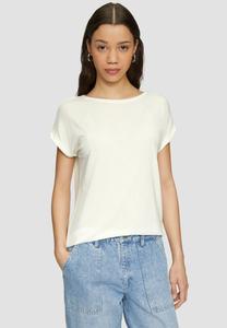 Футболка QS Basic T-shirt, Creme/Off-White