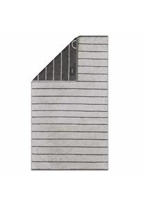 Полотенце махровое Cawö Balance, 30x50 см, серо-белый