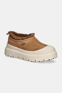 Мужские зимние ботинки Ugg Tasman Weather Hybrid комбинированные короткие, коричневый