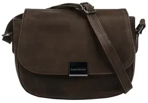 Сумка через плечо Bruno Banani, натуральная кожа, коричневый