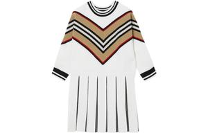 Платье-юбка детское Burberry, белый