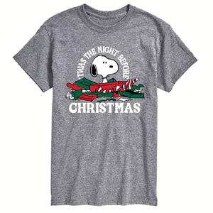 Мужская футболка Peanuts 'Twas The Night Before Christmas Tee Licensed Character