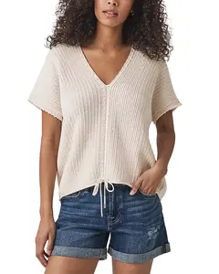 Свитер-Пончо «Лунный горизонт» Splendid, белый