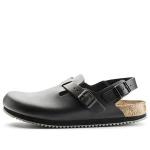 Сандалии tokio super grip leather sandals 'black' Birkenstock, черный