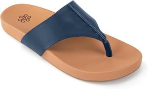 Сандалии Sak Everly Slide - женские модные босоножки на плоской подошве с мягкой амортизирующей стелькой - пляжные слипоны для повседневной носки The Sak, Indigo