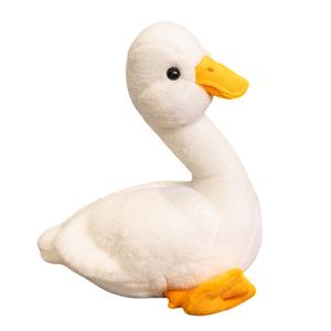 MLING Милые реалистичные большие белые утки плюшевые куклы высота 40см/56см