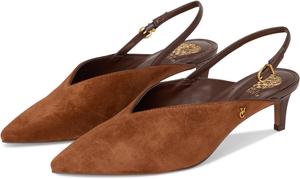 Туфли Vince Camuto Kylien Slingback Kitten Heel Pumps, Burnt Sugar/Cafe Mocha