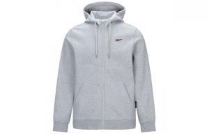 Reebok Куртка унисекс светло-серый меланж, Light Heather Gray