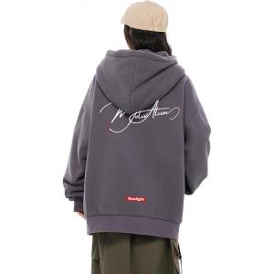 Толстовка Unisex Hooded Moderate Cardigan WARRIOR, темно-серый