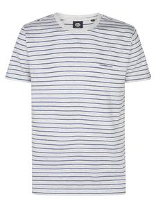 Полосатая футболка Crow синего цвета Petrol Industries