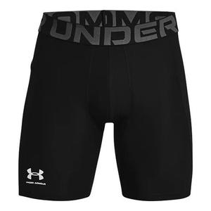 Шорты heatgear compression shorts 'black' Under Armour, черный