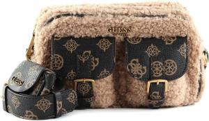 Сумка-слинг GUESS No Limit Crossbody, цвет Mocha Multi