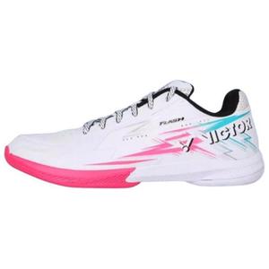 VICTOR Противоскользящие Износостойкие Низкие Бадминтонные Кроссовки Унисекс, Белый Красный