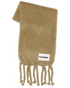 Шарф Logo Plain Jil Sander, Beige