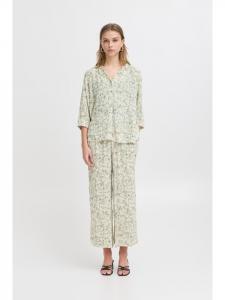 ICHI Повседневные брюки IHMARRAKECH свободного кроя, цвет Tea Dottet Flower Aop