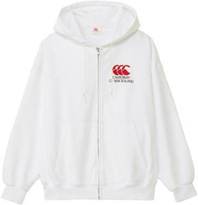 Мужская толстовка на молнии CANTERBURY из плотной ткани, белый