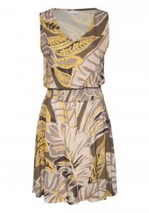 Мини платье LASCANA, Camel/Sand